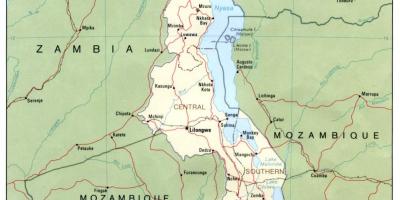 Malawian નકશો